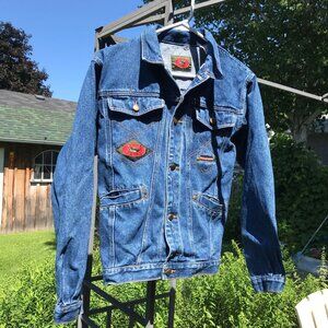 Vintage 90's Back To Basics Button Up Jean Jacket Size 14 Great Condition